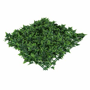 Tappeto di edera artificiale verde per privacy e decorazione.