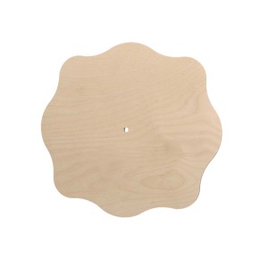 Pannello in legno ondulato per accessori artistici