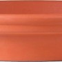 Sottovaso color terracotta per vasi da fiori.