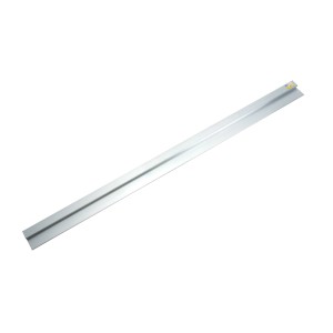 LUX H-Profil Kartätsche Classic, 1,5 m, in alluminio per lisciare l'intonaco.