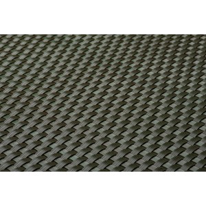 Dettaglio della struttura intrecciata di un elemento frangivista t.b.t.