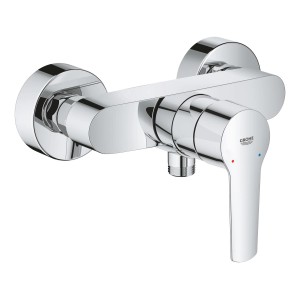 Miscelatore doccia Grohe QuickFix Start per montaggio a parete, cromato, con monocomando.