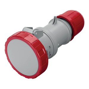 Spina CEE, Spine CEE, grigio/rosso, per applicazioni ad alta corrente.