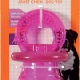 Ciuccio rosa come giocattolo per cuccioli di Zolux, ideale per masticare e giocare.
