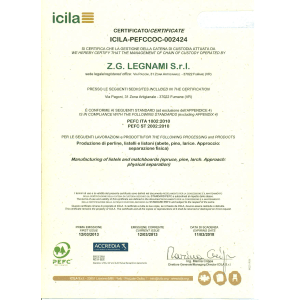 Perlina in abete grezzo 20x180x2000 mm 5 pz