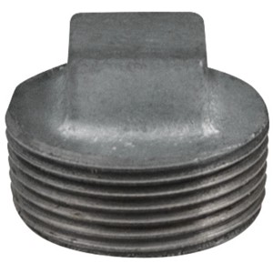 t.b.t. in acciaio, raccordo filettato per installazioni di tubi.