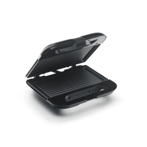 Tostiera con piastre antiaderenti Telefunken M09164 218x127 mm nero