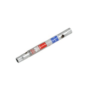 Chiave a tubo LUX 6x7 mm Comfort, acciaio cromato, per viti e dadi.