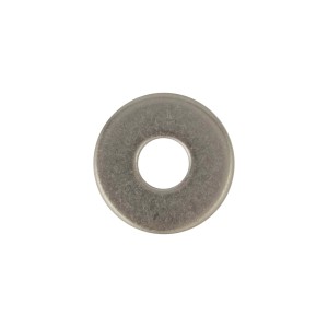 Rondella metallica, rondella piatta per viti e dadi.