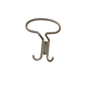 Appendiabiti in zama 125x105 mm cromato matt