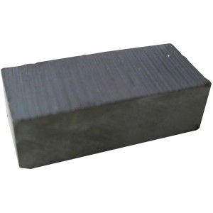 Magnete nero rettangolare Hettich per bacheca, 5x10x20 mm, per accessori mobili.