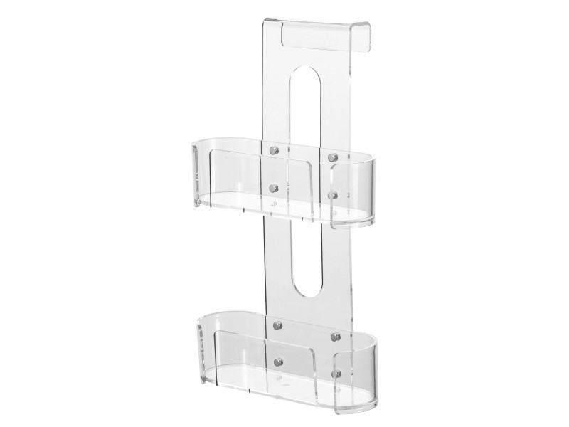 ArteBagno  Contenitore doppio Plexiglass 21 cm per Box Doccia