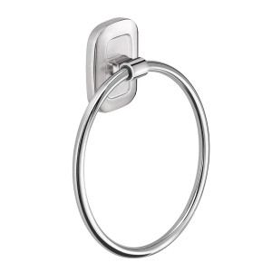 Portasciugamani t.b.t. cromato, montaggio a parete.