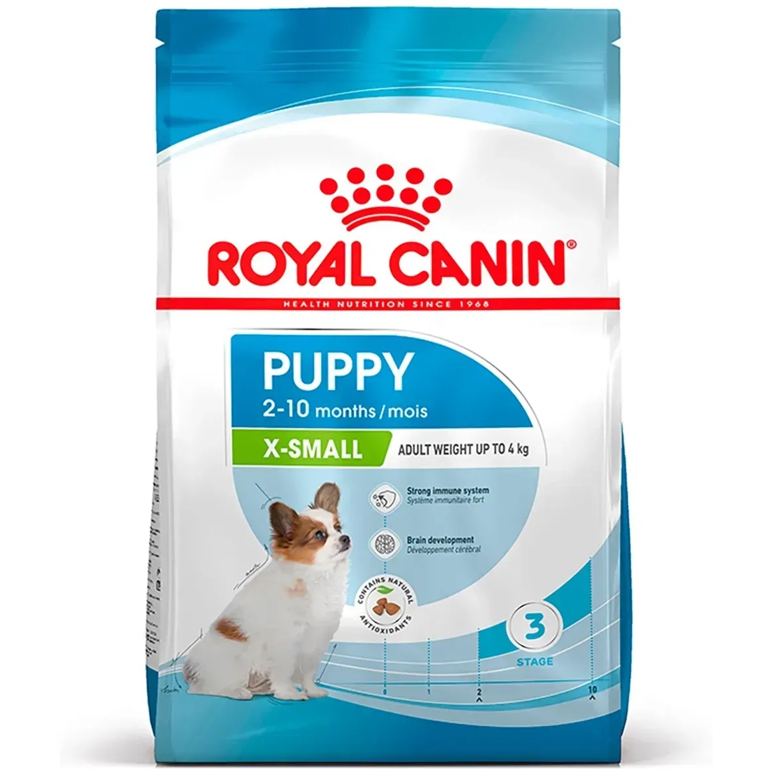 Royal Canin X-Small Puppy cibo secco per cuccioli di taglia molto piccola, 1,5 kg.