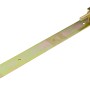 Bandella per cancello zincata gialla, 460 mm, per collegamenti mobili di porte e cancelli.