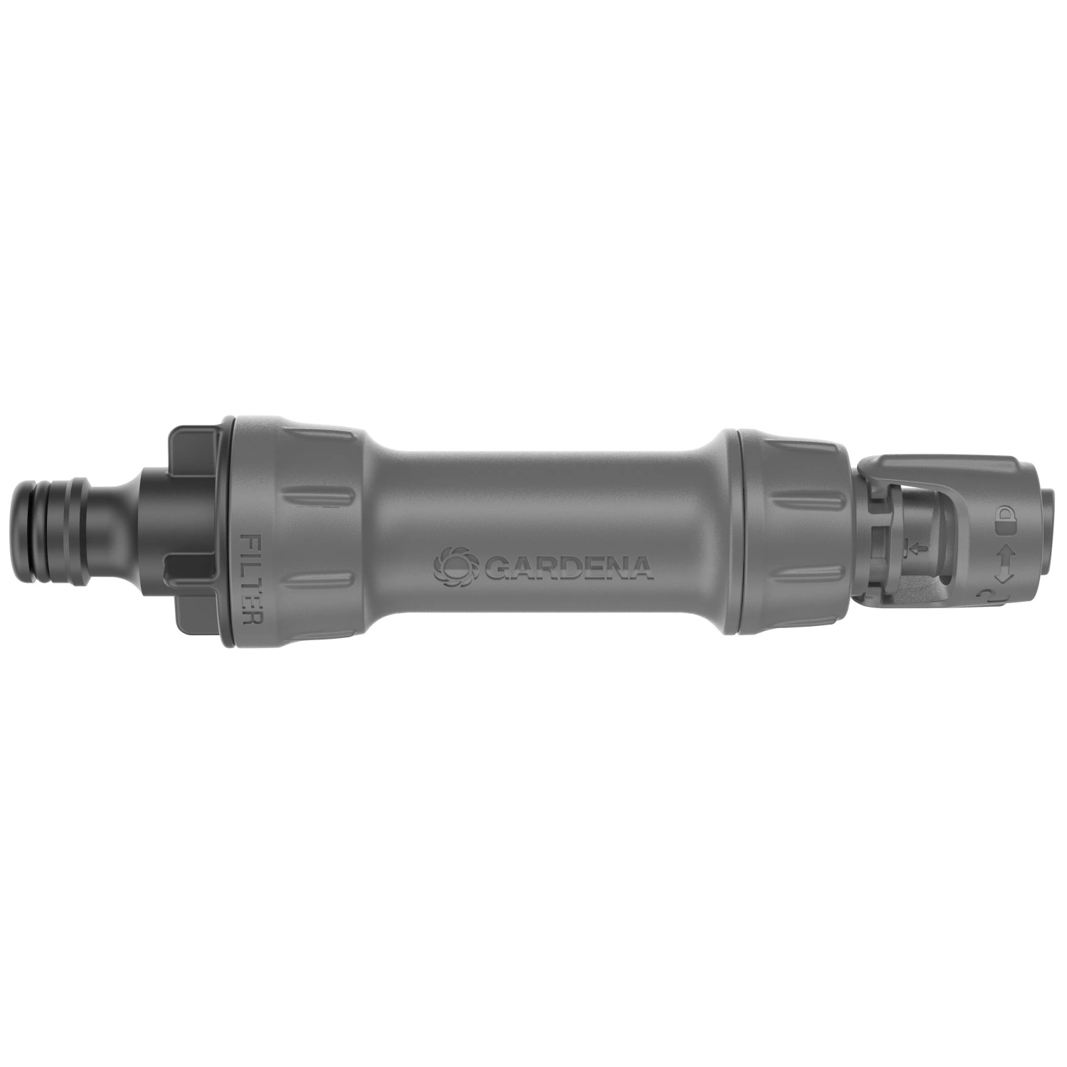 Gardena Centralina 1000, elemento base per Micro-Drip-System, riduttore di pressione e filtro.