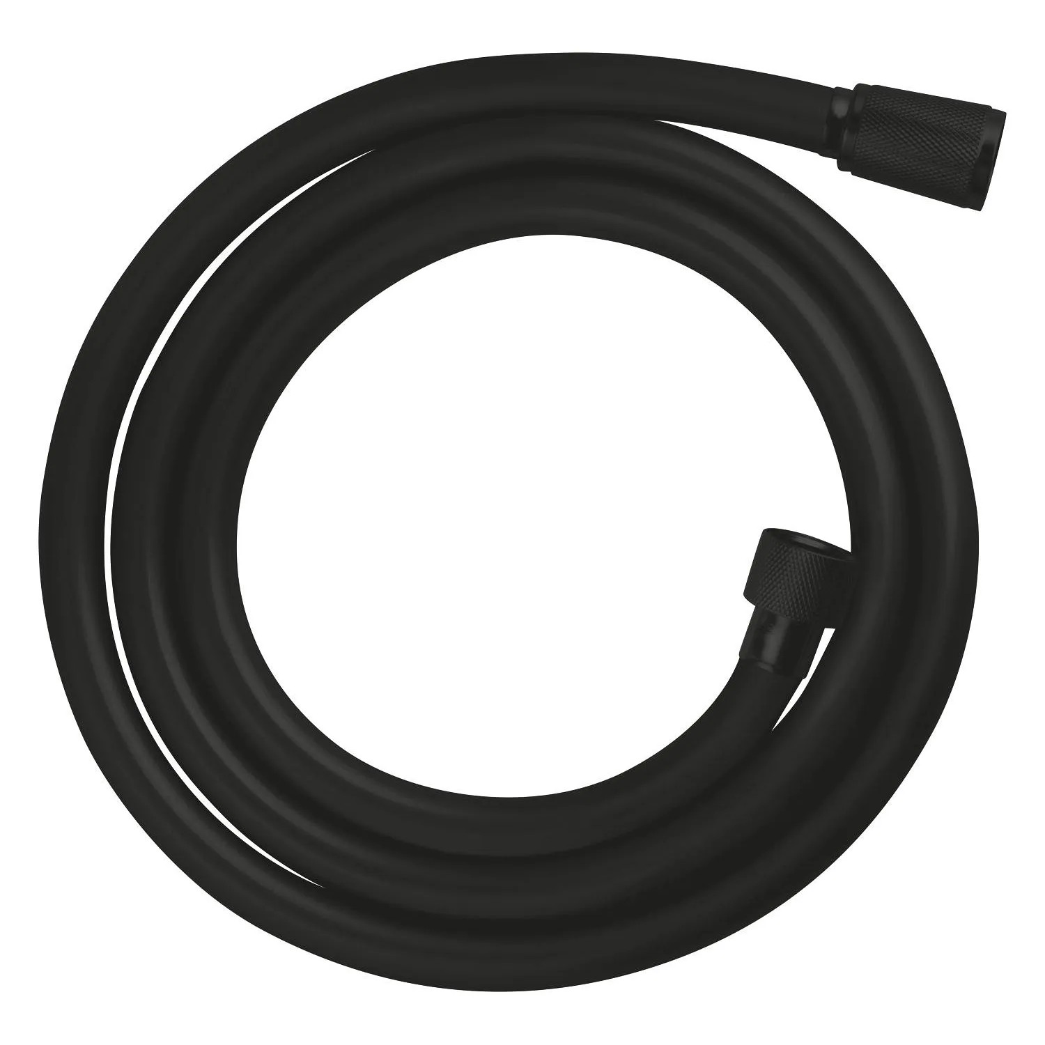 Grohe VitalioFlex Trend, flessibile doccia, 150 cm, anti-torsione, nero opaco.
