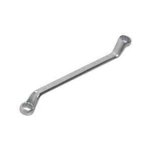 Chiave a bussola LUX 16 mm x 17 mm Comfort, cromata, per viti e bulloni.
