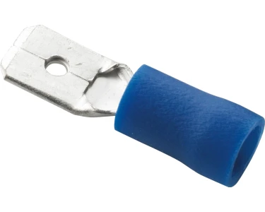 Connettore faston femmina blu 1,5 mm²