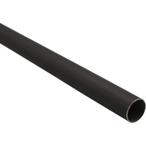 Bastone per tende Mydeco effetto ferro spazzolato, 240 cm, Ø 2 cm. Elegante bastone per tende con anelli.