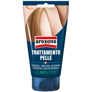 Arexons trattamento pelle per auto, nutre, protegge e pulisce.