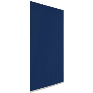 Tenda a fili blu t.b.t. come schermo decorativo per finestre e porte.