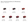 Batterie per trapano avvitatore a impulsi a batteria Einhell Power X-Change con numero di viti per carica della batteria.