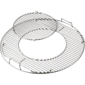 Griglia Weber Gourmet BBQ System con inserto, utensile per griglia in acciaio inox.