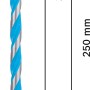 Punta Bosch Expert Multi Construction CYL-9, Ø 8mm, lunghezza 250mm, punta universale per diversi materiali.