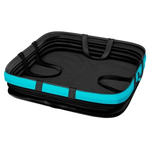 Sacco per rifiuti da giardino Gardena PopUp, pieghevole, 70x56x56 cm, grigio. Pratico sacco per foglie.