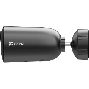 Telecamera di sorveglianza per esterni Ezviz EB3 a batteria, resistente alle intemperie e con WLAN.