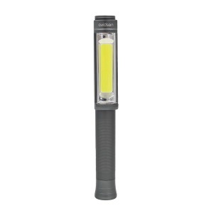 Torcia Avidsen t.b.t. grigia con luce LED.