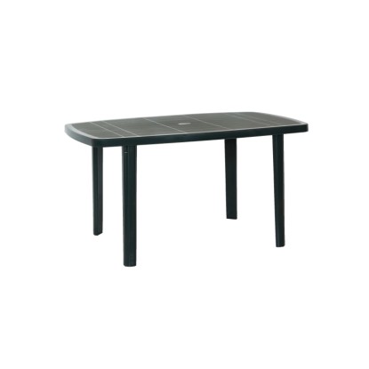 Tavolo da giardino Cayman in polipropilene 137x85x72 cm verde