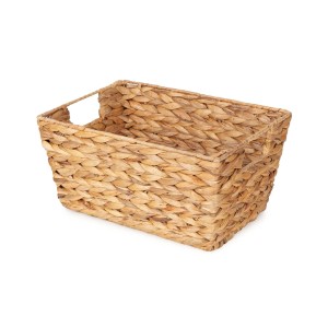 Cesto conico Bogotà in giacinto d`acqua con manici taglia M