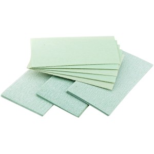 Set di strisce abrasive LUX con grane diverse per la lavorazione del legno.