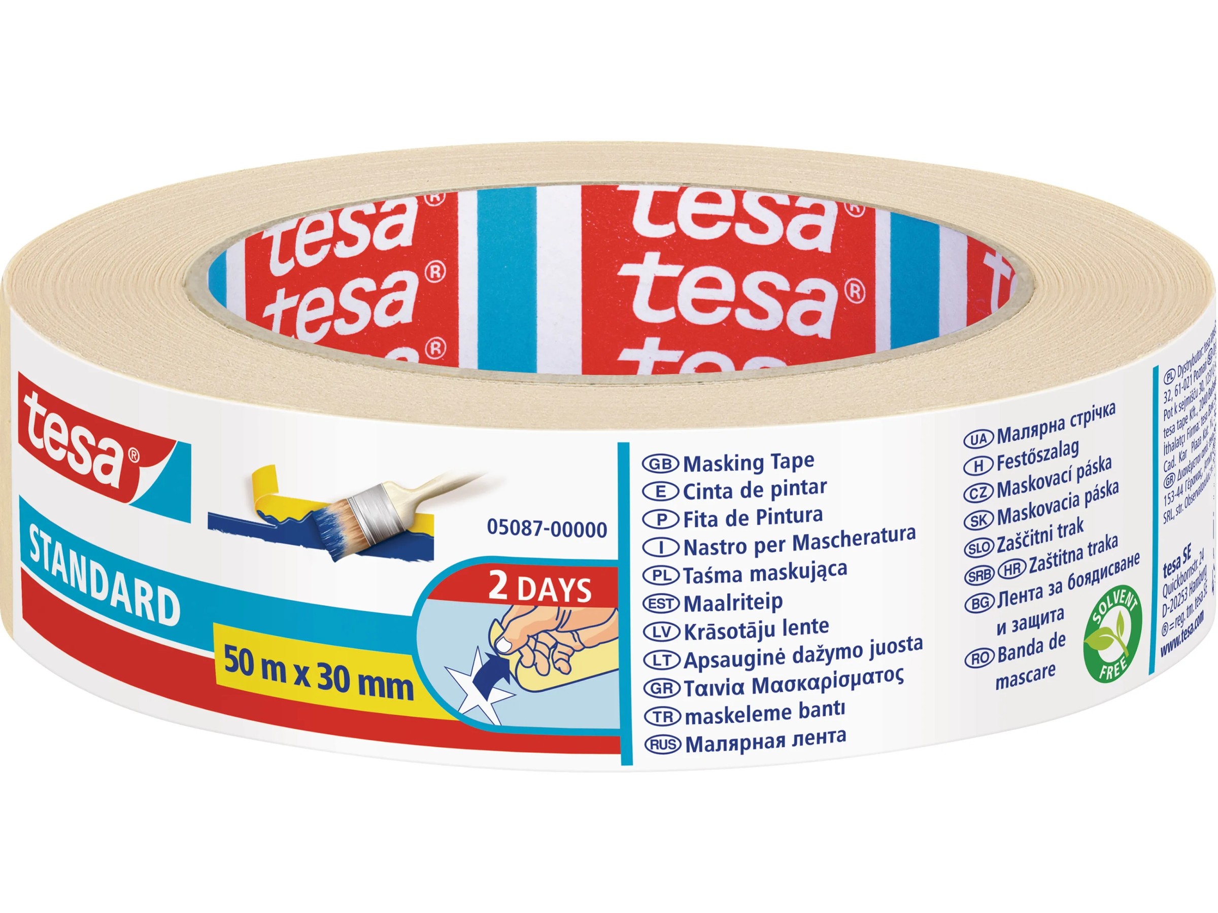 Nastro Carta Nero Rusoz 50mm×50m Strappabile Adesione Forte Mascheratura Pittura