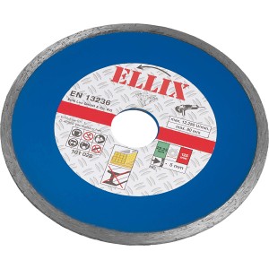 Disco diamantato per piastrelle, Ø 125mm per smerigliatrici angolari. Per tagliare piastrelle, granito e gres porcellanato.