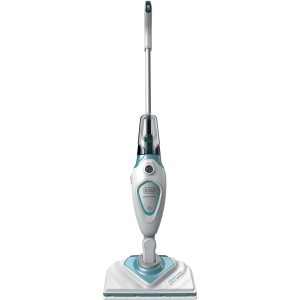 Black+Decker 2in1 Scopa a vapore FSM1616, 1600 W, con panni. Pulitore a vapore per pulizia igienica.