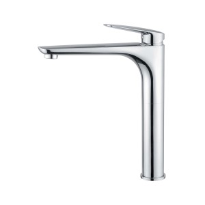 Miscelatore lavabo t.b.t. cromato per bagno e cucina.
