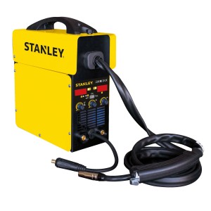 Saldatrice Stanley gialla con cavo e comandi per la categoria saldatura.
