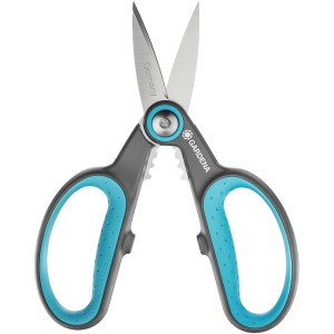 Forbici da giardino Gardena HerbCut per erbe aromatiche, con lame in acciaio inox e funzione di sfoltimento.
