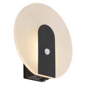 Applique LED Taro 50lm 2700K 15x4cm Nero