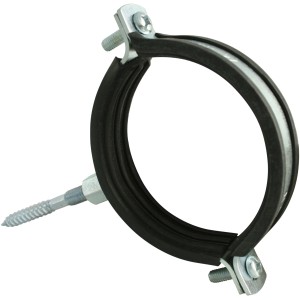 Collare per tubi HT Marley DN 50 con vite prigioniera, insonorizzato.