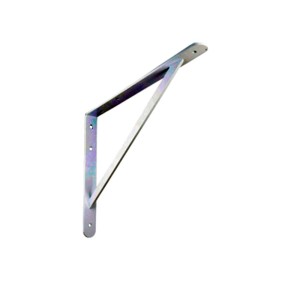 Reggimensola in acciaio 400x280x30x4 mm galvanizzata