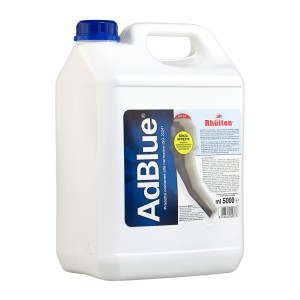 Tanica AdBlue Rhütten, 5000 ml, per motori diesel. Olio e additivo.