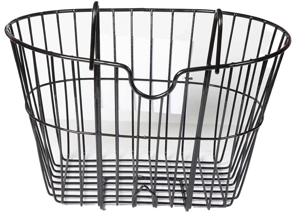 Panier Vélo RIDEWILL BIKE – Fer Noir, Large, Forme Carrée – Neuf