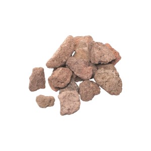 Mucchio di pietre laviche Jamestown per grill a gas ed elettrici, accendifuoco e combustibile.