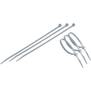 Fascette grigie per giardino e casa.