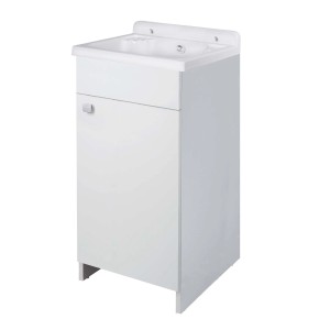 Mobile lavabo bianco per lavabi della categoria Lavatoi.