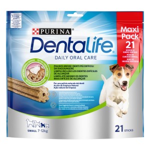 Purina Dentalife snack per cani di piccola taglia (7-12kg), 21 pezzi, per l'igiene dentale.